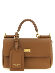Dolce & Gabbana Brown Plongé Calfskin Mini Handbag