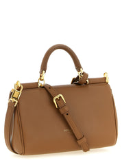 Dolce & Gabbana Brown Plongé Calfskin Mini Handbag
