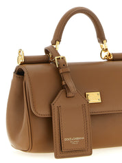 Dolce & Gabbana Brown Plongé Calfskin Mini Handbag