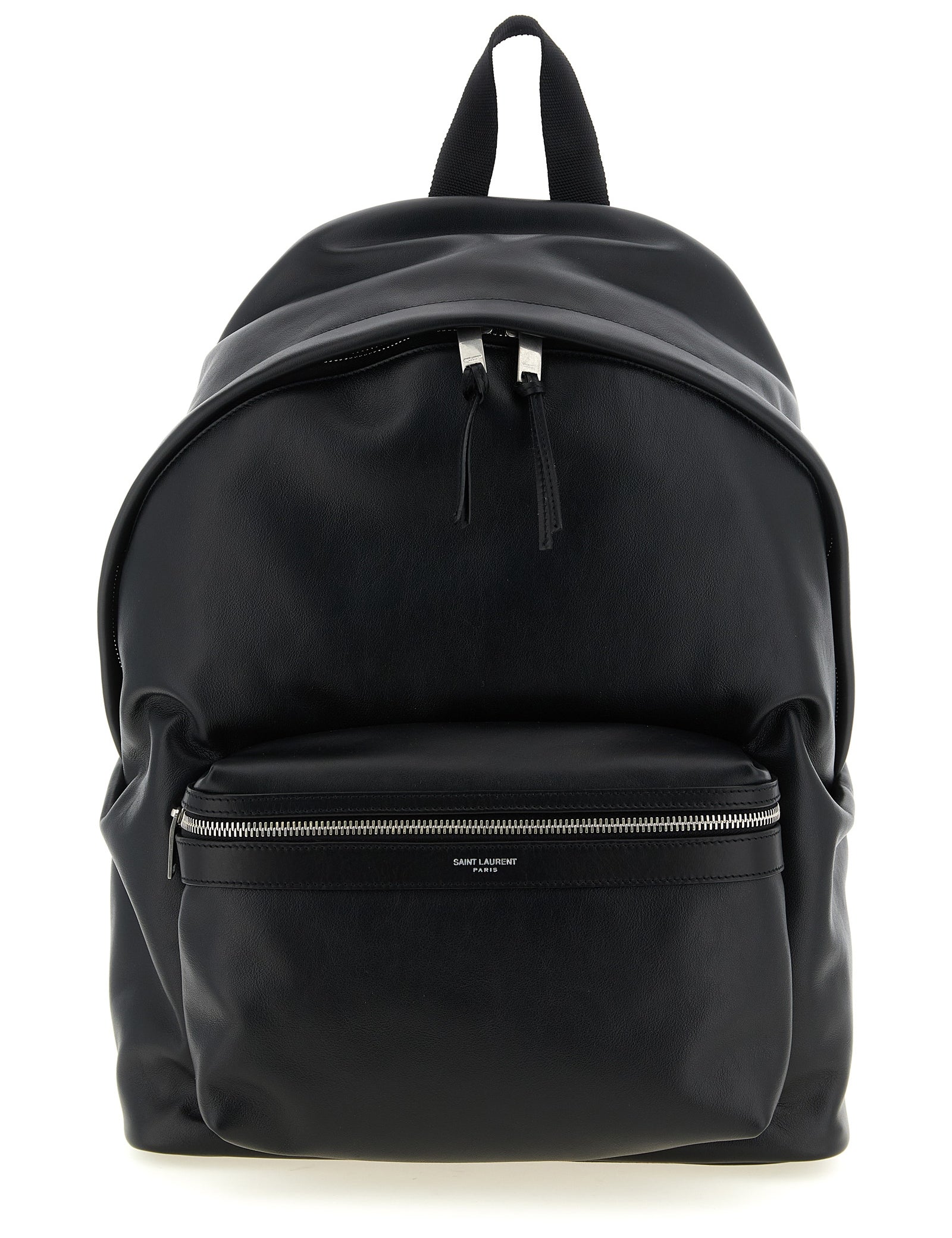 Saint Laurent Black Calfskin Backpack