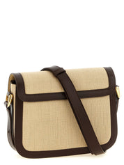 A.P.C. Beige Cotton Canvas Crossbody Bag