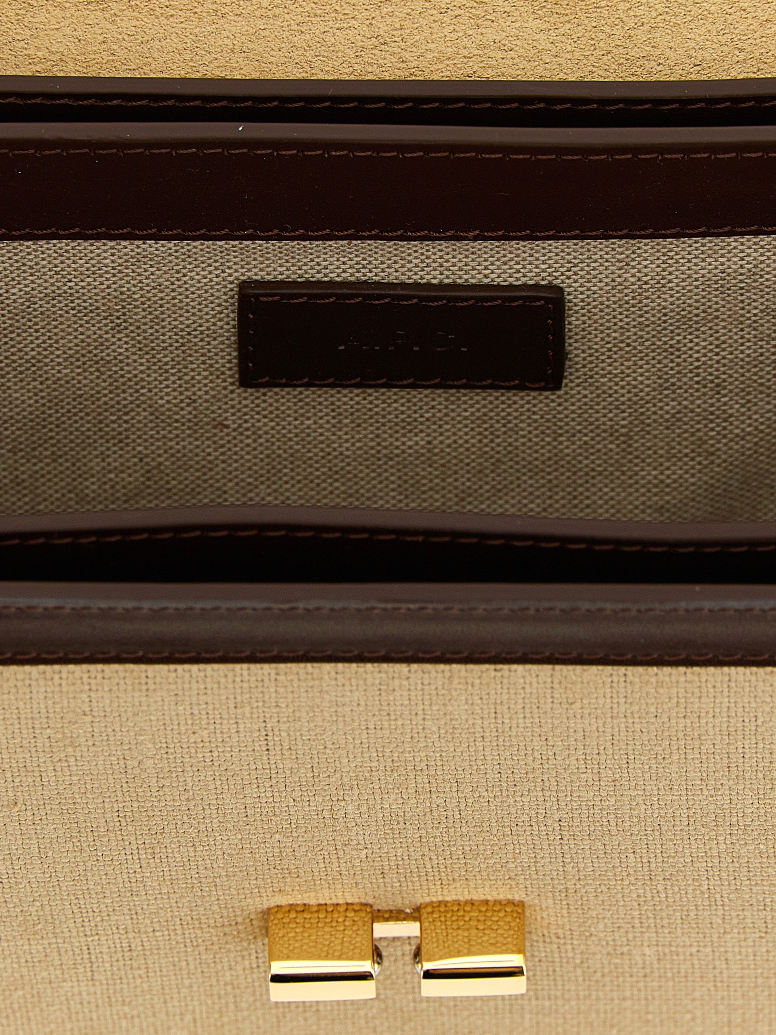 A.P.C. Beige Cotton Canvas Crossbody Bag