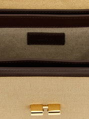 A.P.C. Beige Cotton Canvas Crossbody Bag