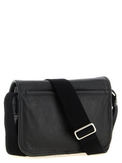 Saint Laurent Black Calfskin Crossbody Bag