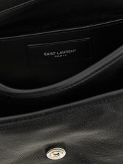 Saint Laurent Black Calfskin Crossbody Bag