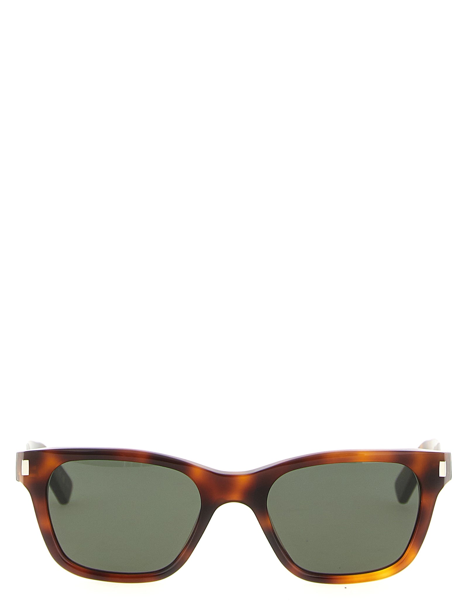 Saint Laurent Brown Tortoiseshell Acetate Sunglasses
