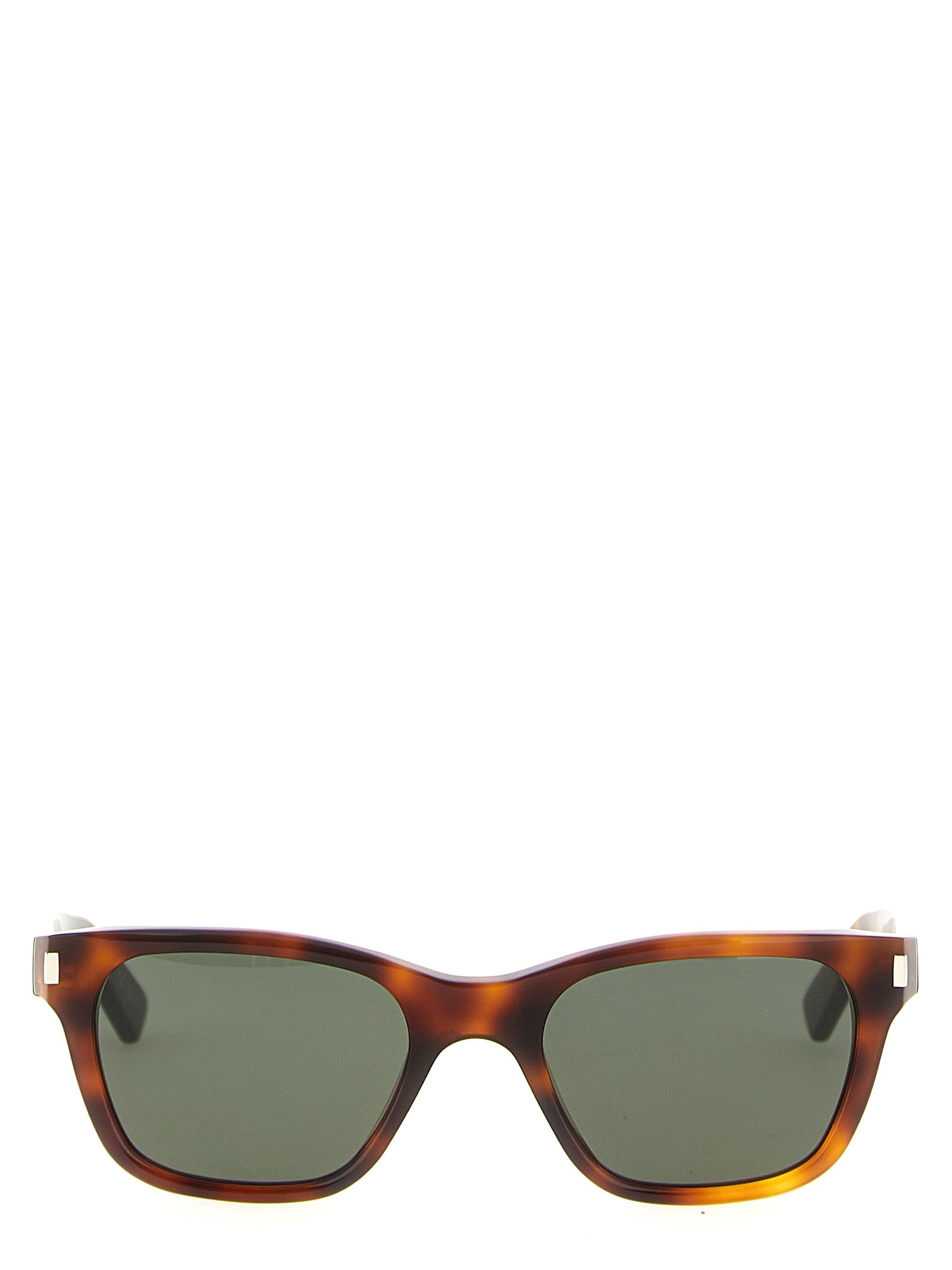 Saint Laurent Brown Tortoiseshell Acetate Sunglasses