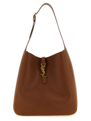 Saint Laurent Brown Calfskin Shoulder Bag