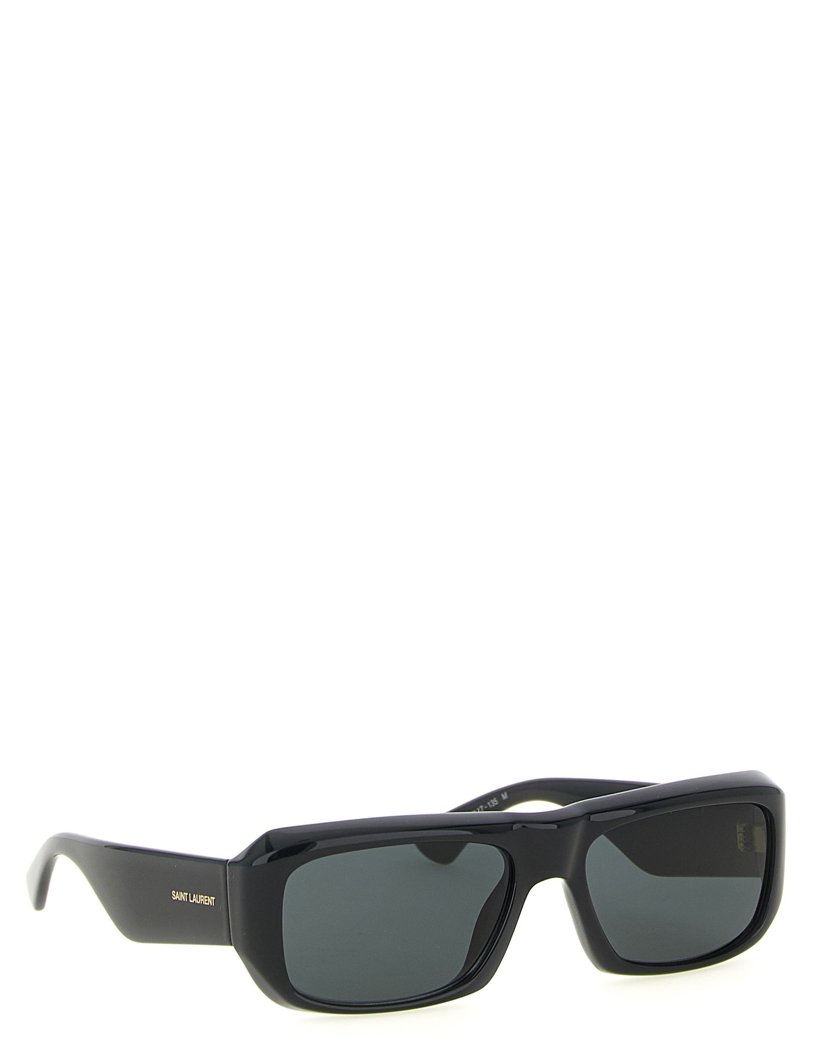 Saint Laurent Black Acetate Sunglasses