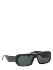 Saint Laurent Black Acetate Sunglasses