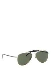 Saint Laurent Silver Acetate Sunglasses