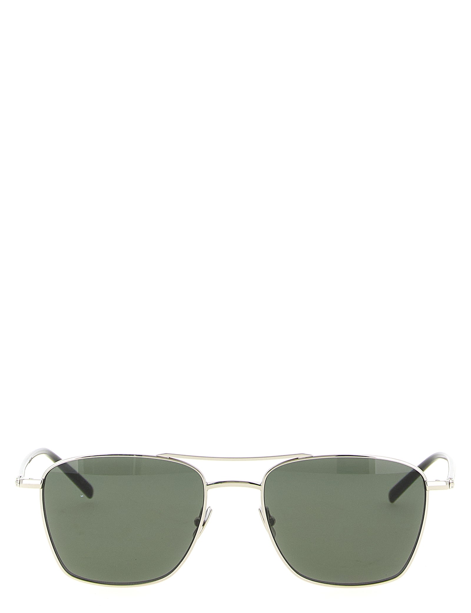 Saint Laurent Silver Acetate Sunglasses