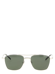 Saint Laurent Silver Acetate Sunglasses