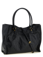 Balenciaga Black Lamb Leather Tote Bag