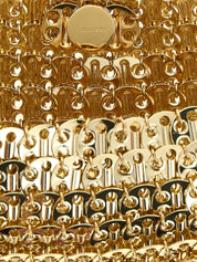 Paco Rabanne Gold Brass Clutch Bag