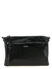 Isabel Marant Black Calfskin Crossbody Bag