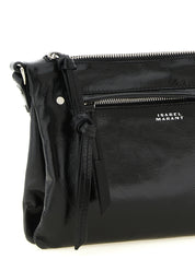 Isabel Marant Black Calfskin Crossbody Bag