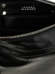 Isabel Marant Black Calfskin Crossbody Bag