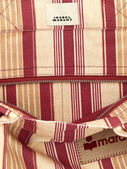 Isabel Marant Red Cotton Tote Bag