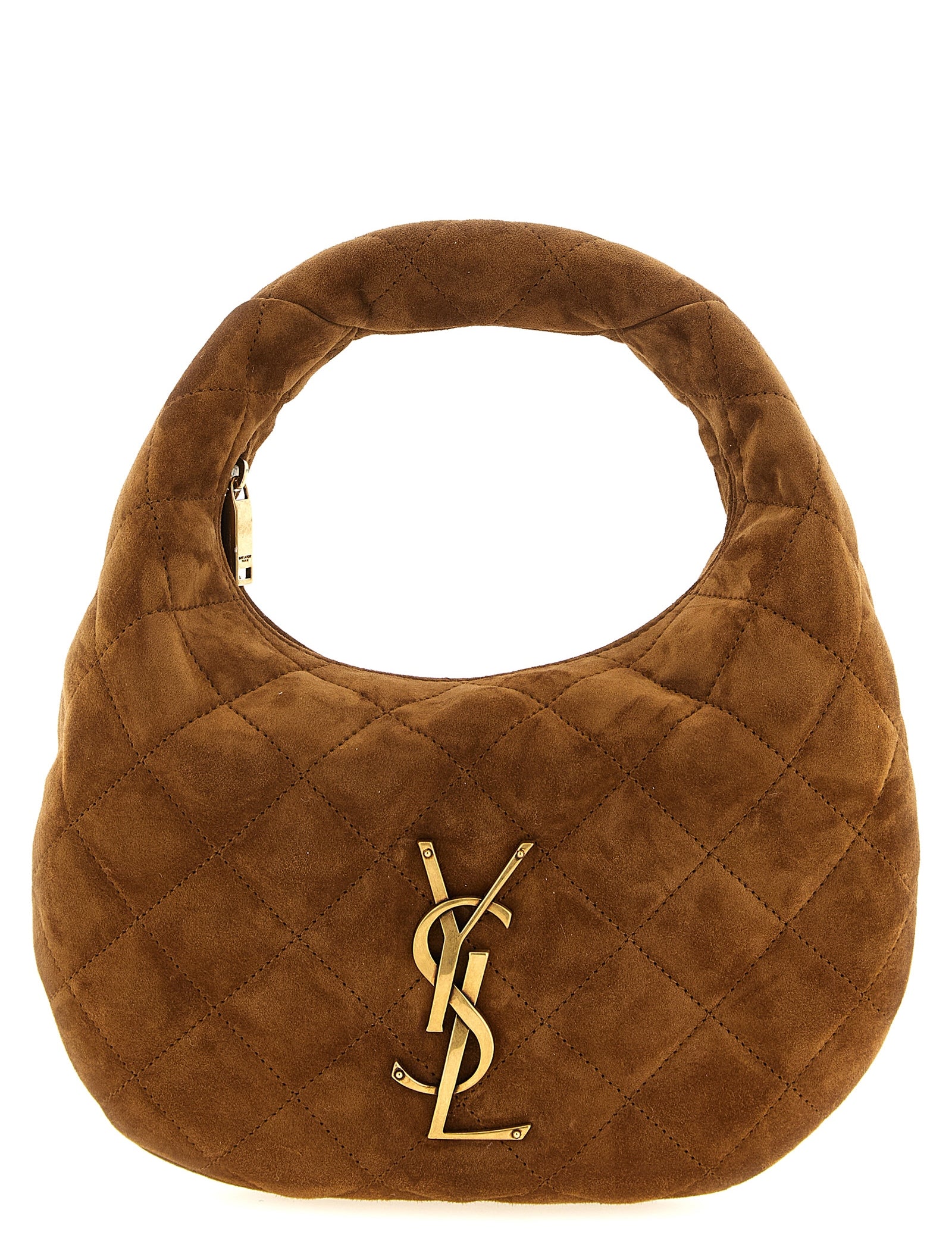 Saint Laurent Brown Calfskin Handbag