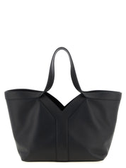 Saint Laurent Black Calfskin Tote Bag