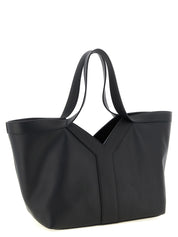 Saint Laurent Black Calfskin Tote Bag