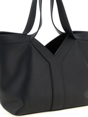 Saint Laurent Black Calfskin Tote Bag