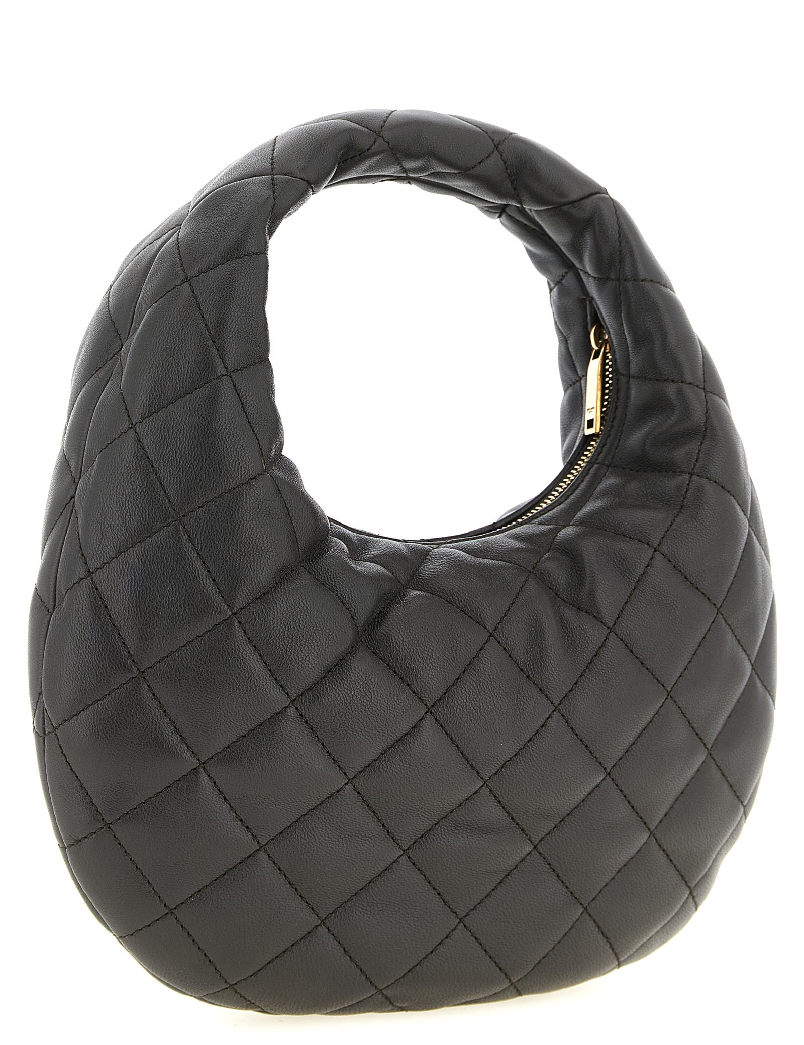 Saint Laurent Brown Lamb Leather Handbag