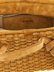 Jacquemus Beige Calfskin Bowling Handbag