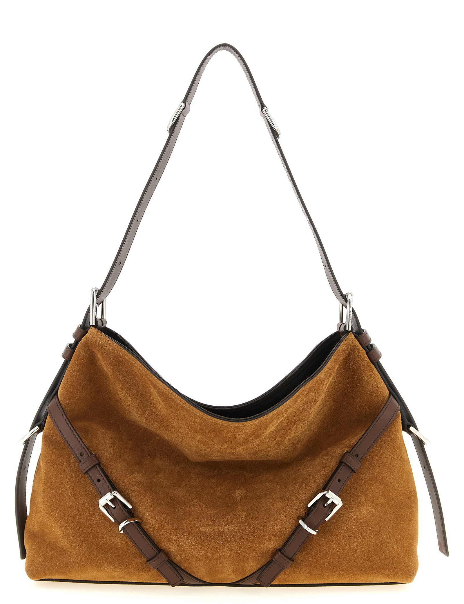 Givenchy Brown Calfskin Shoulder Bag