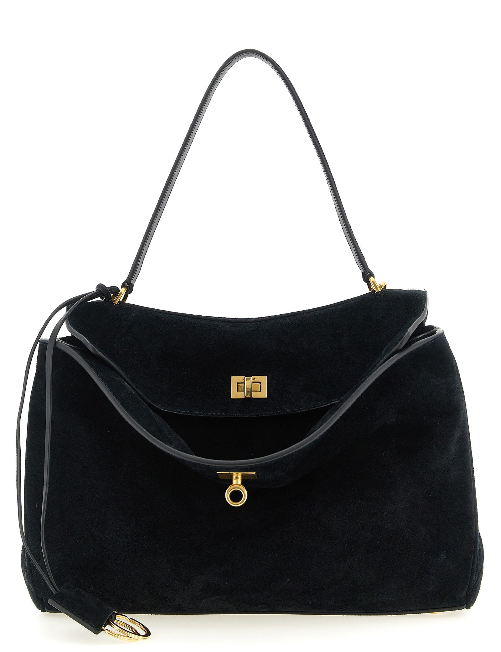 Balenciaga Black Calfskin Handbag