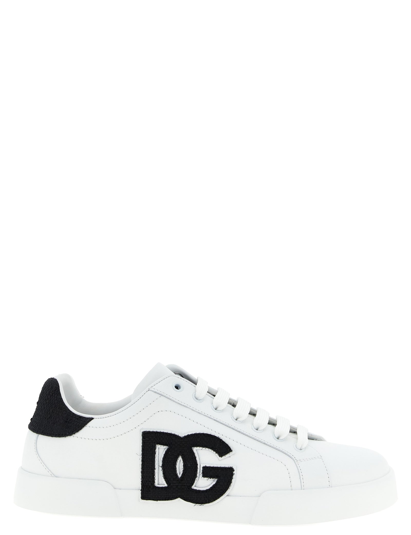 Black Calfskin Low Top Sneakers
