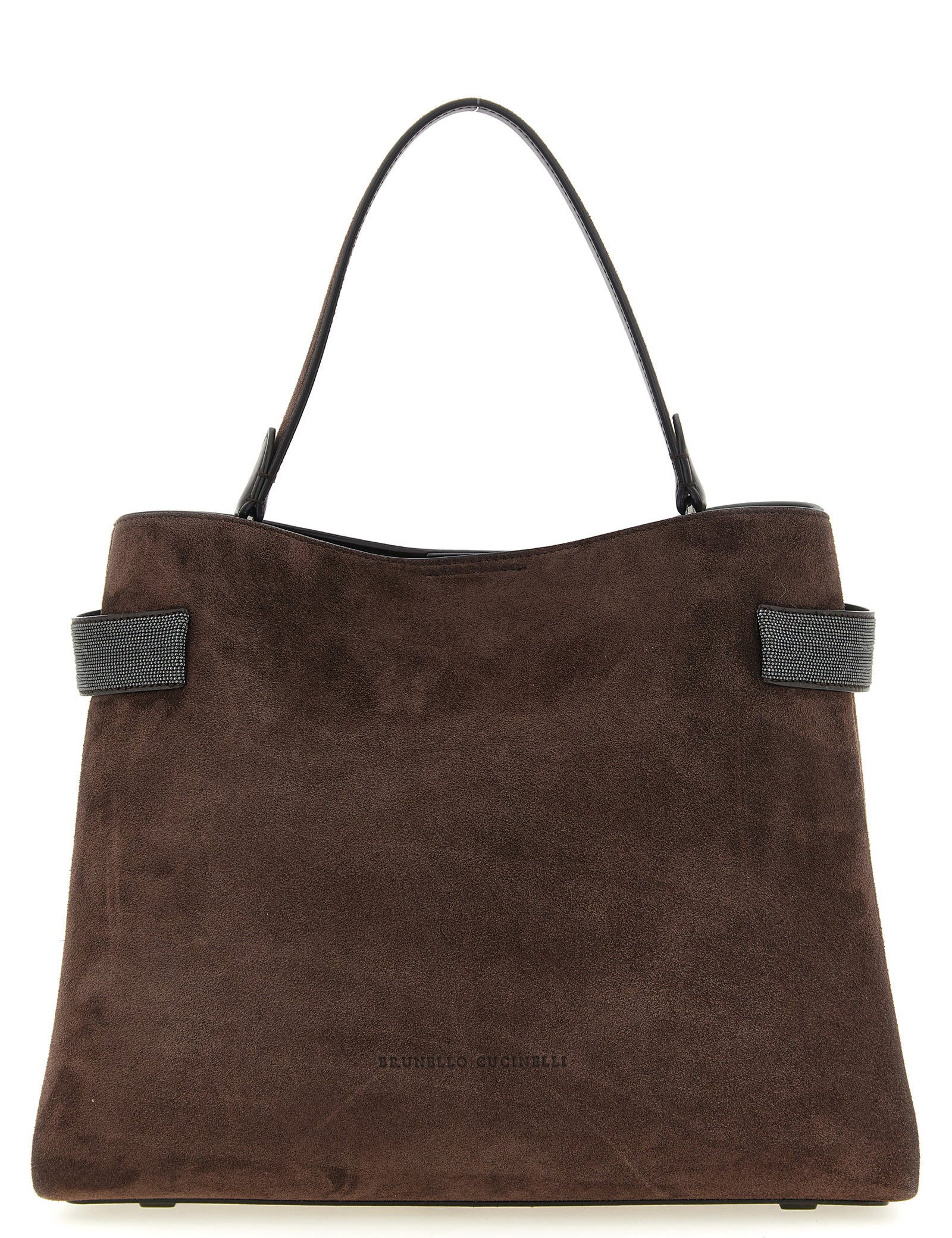 Brunello Cucinelli Brown Calfskin Handbag