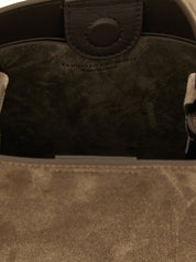 Brunello Cucinelli Brown Calfskin Handbag