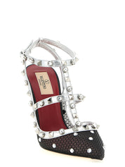 Valentino Garavani Multicolor Polyester High-Heel Pumps