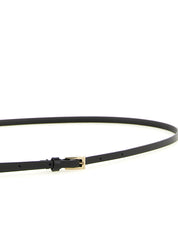 Tom Ford Black Calfskin Thin Belt