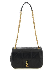 Saint Laurent Black Lamb Leather Shoulder Bag