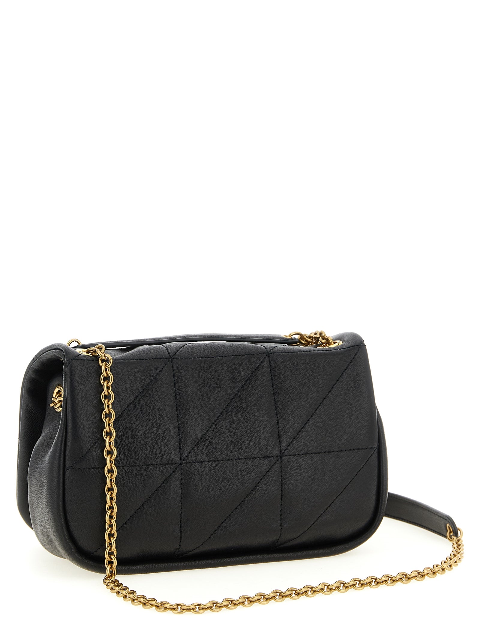 Saint Laurent Black Lamb Leather Shoulder Bag