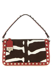 Valentino Garavani Red Calfskin Shoulder Bag
