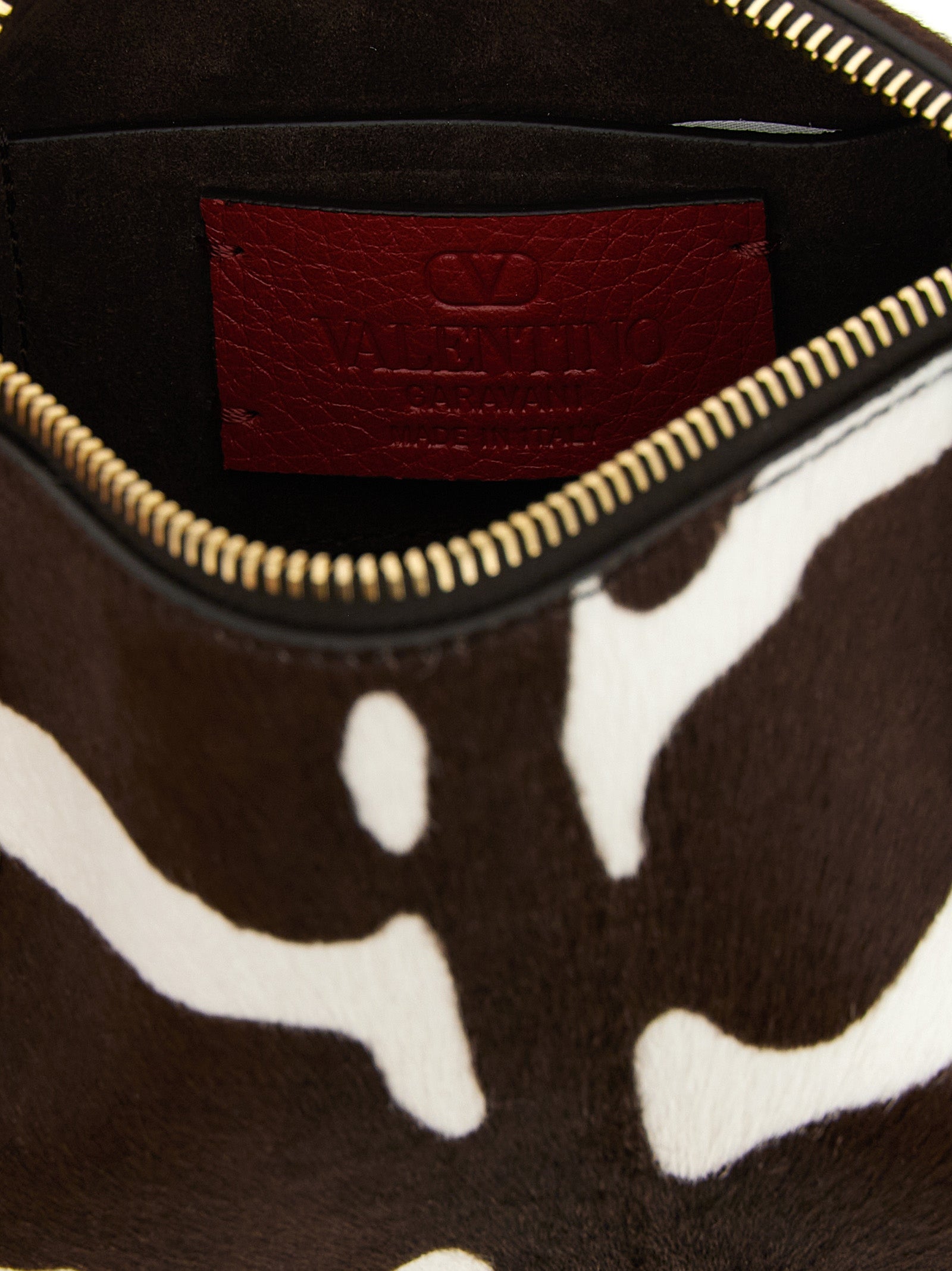 Valentino Garavani Red Calfskin Shoulder Bag