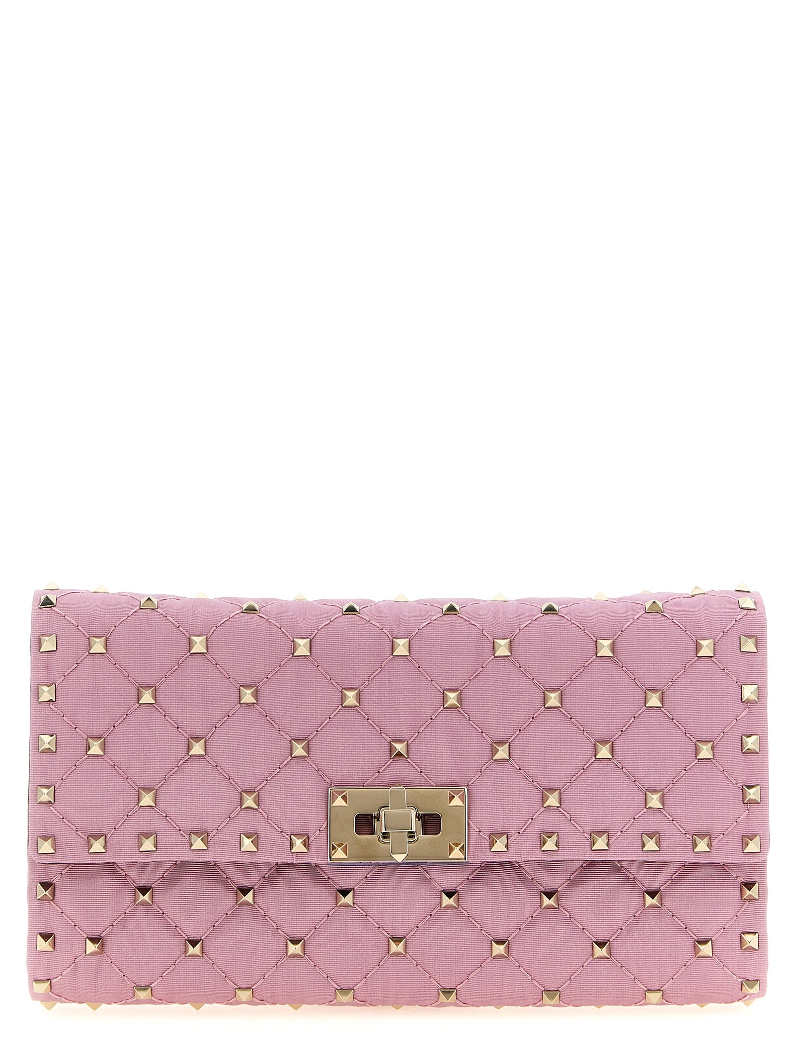Valentino Garavani Pink Viscose Crossbody Bag