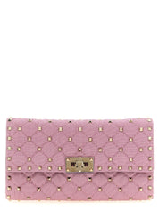 Valentino Garavani Pink Viscose Crossbody Bag