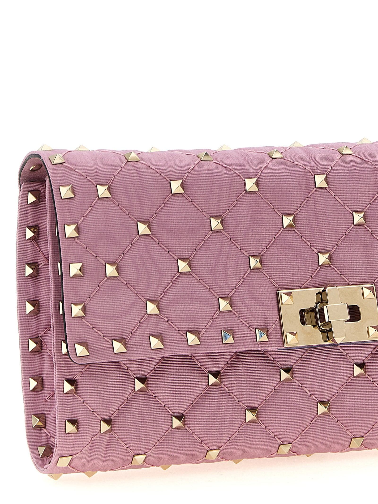 Valentino Garavani Pink Viscose Crossbody Bag