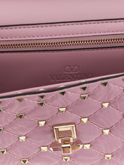 Valentino Garavani Pink Viscose Crossbody Bag