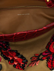 Dries Van Noten Multicolor Cotton Clutch Bag