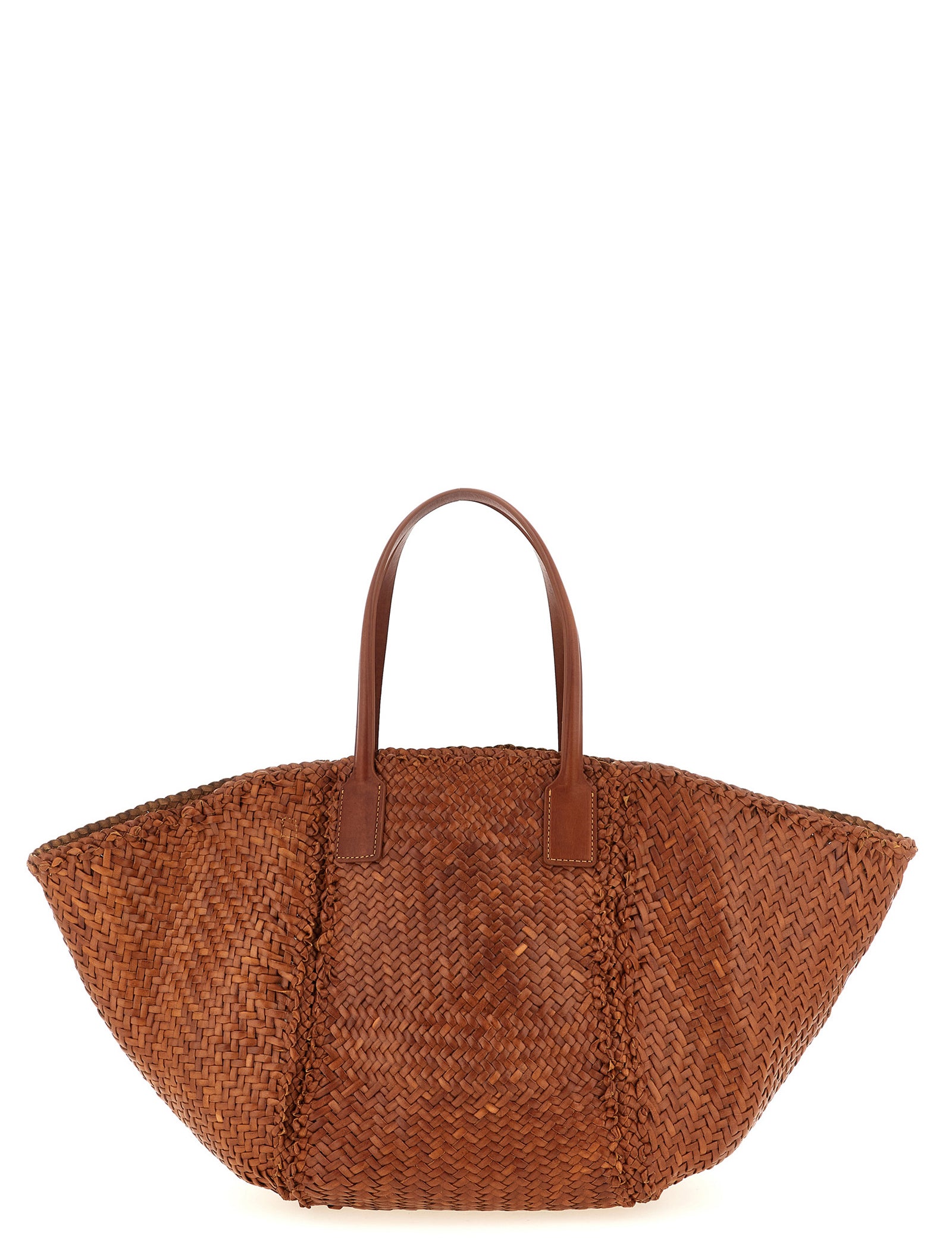 Dragon Diffusion Brown Calfskin Tote Bag