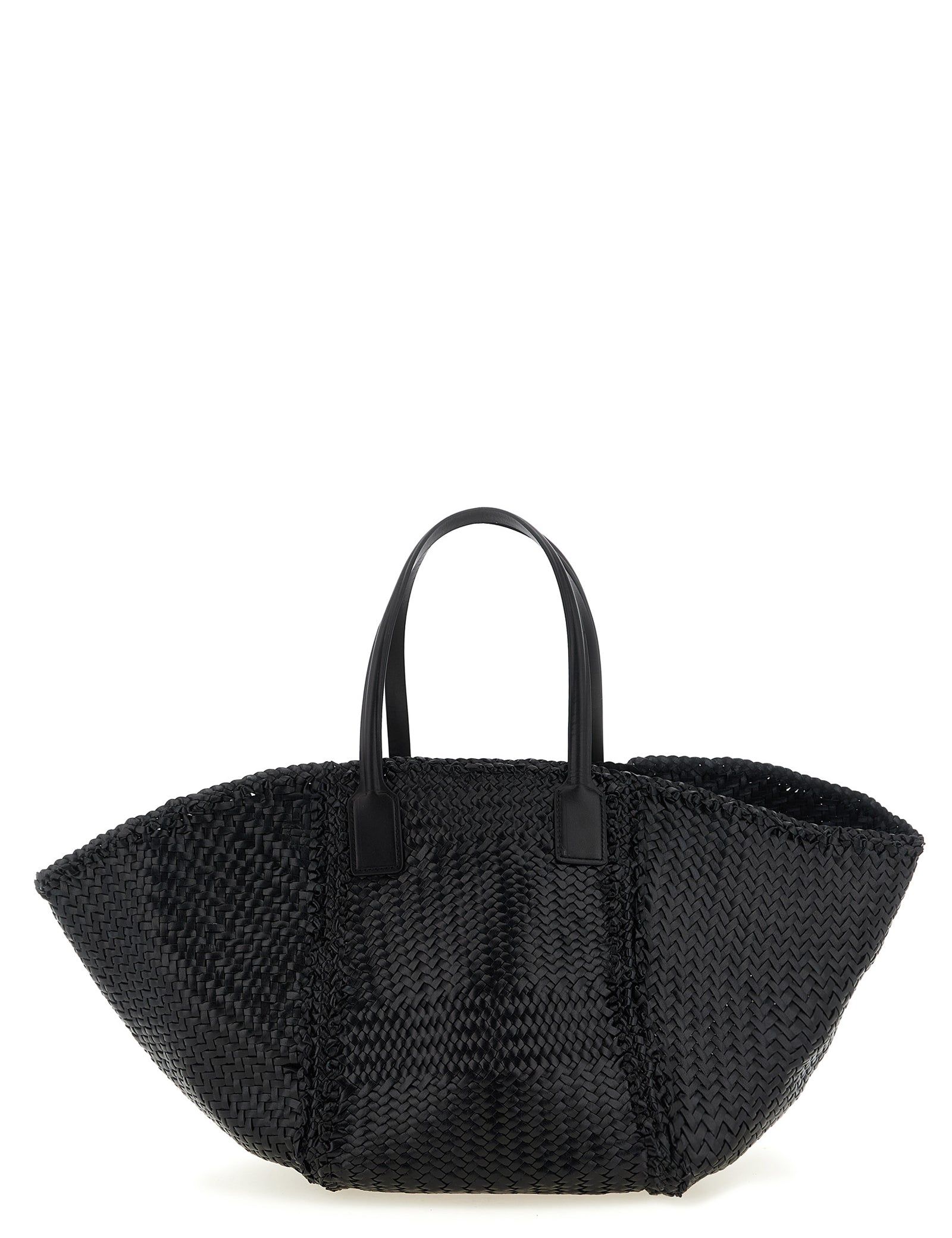Dragon Diffusion Black Calfskin Tote Bag
