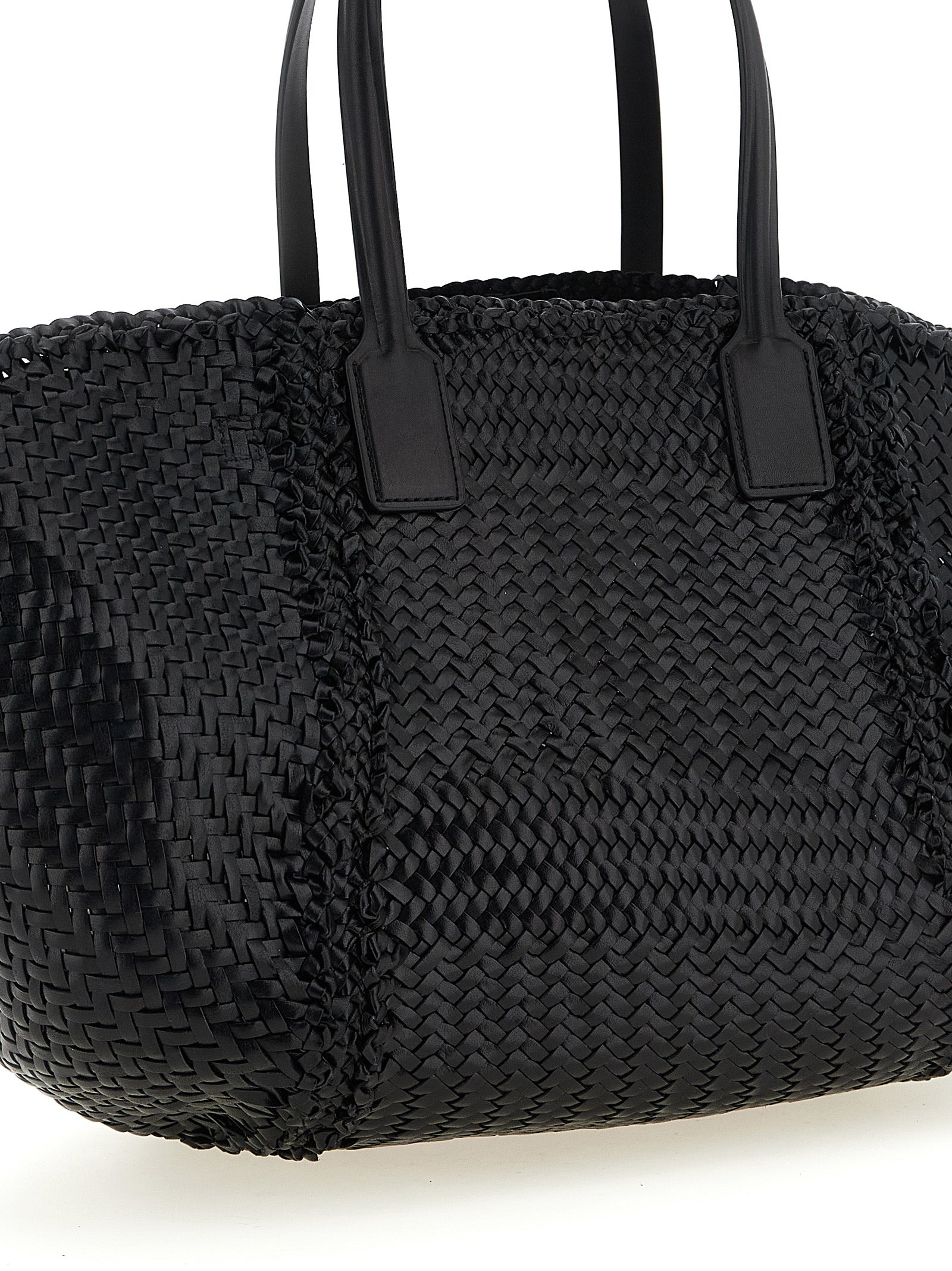 Dragon Diffusion Black Calfskin Tote Bag