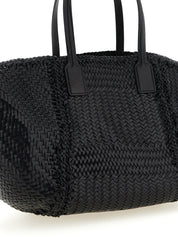 Dragon Diffusion Black Calfskin Tote Bag