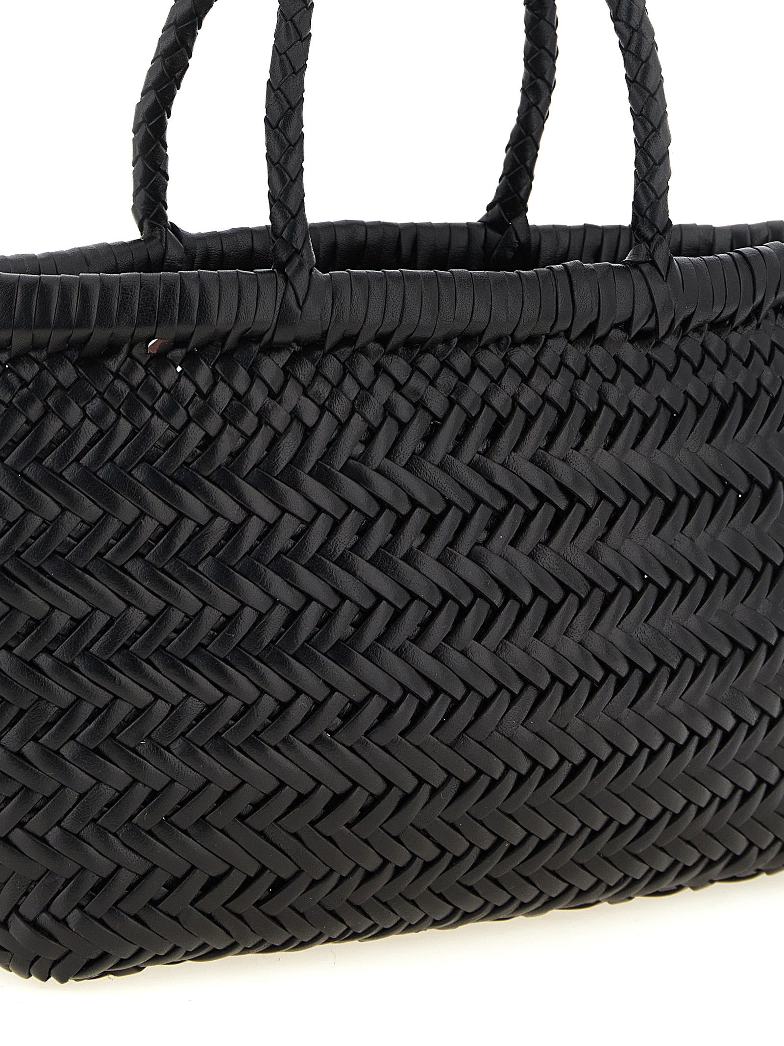 Dragon Diffusion Black Calfskin Mini Handbag